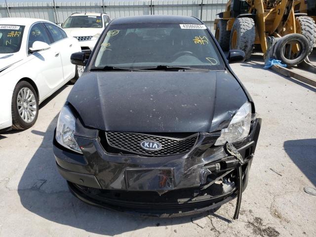 Photo 5 from auction – 2007 KIA RIO 5 SX with VIN KNADE163176293695