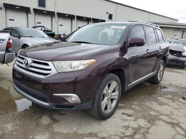 TOYOTA HIGHLANDER 2012 with VIN 5TDDK3EH3CS140718 - Photo from auction