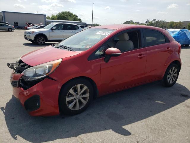 KIA RIO EX 2012 with VIN KNADN5A37C6036520 - Photo from auction