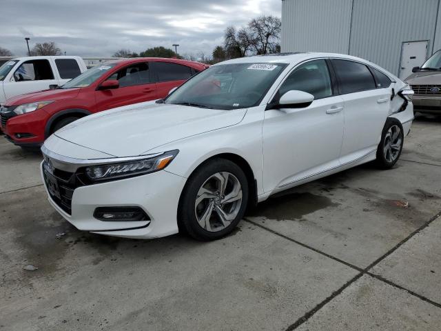 HONDA ACCORD EX 2018 with VIN 1HGCV1F45JA048704 - Photo from auction