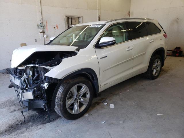 TOYOTA HIGHLANDER 2017 with VIN 5TDDGRFH3HS026129 - Photo from auction
