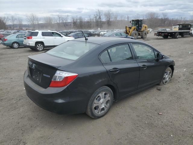 Photo 3 from auction – 2012 HONDA CIVIC HYBR with VIN JHMFB4F24CS004693