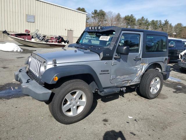 JEEP WRANGLER S 2014 with VIN 1C4AJWAG7EL311933 - Photo from auction