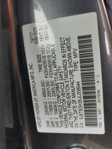 Photo 14 from auction – 2018 ACURA RDX with VIN 5J8TB3H35JL008944