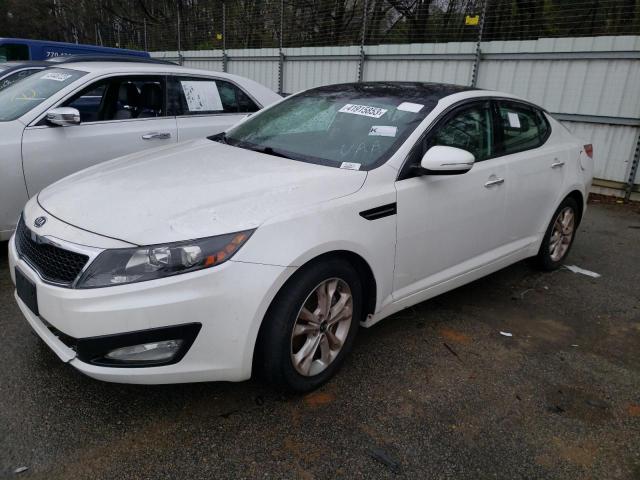 KIA OPTIMA EX 2011 with VIN KNAGN4A72B5168986 - Photo from auction
