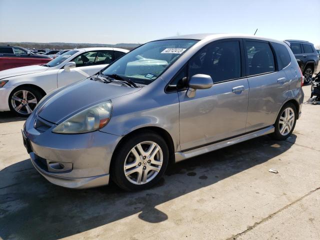 HONDA FIT S 2007 with VIN JHMGD38607S009758 - Photo from auction