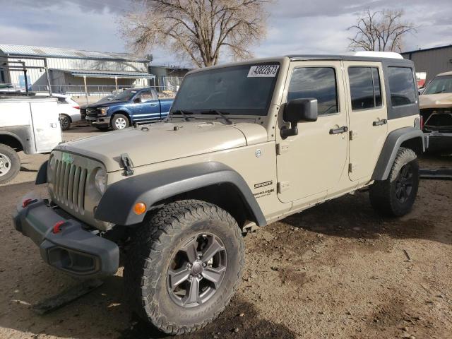 JEEP WRANGLER U 2018 with VIN 1C4BJWDG9JL823364 - Photo from auction