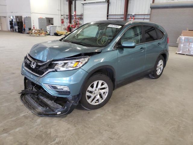HONDA CR-V EXL 2015 with VIN 2HKRM3H78FH516424 - Photo from auction