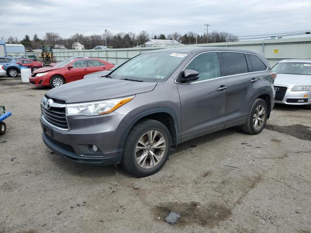 TOYOTA HIGHLANDER 2016 with VIN 5TDBKRFH5GS354379 - Photo from auction