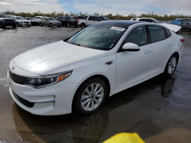 KIA OPTIMA EX 2016 with VIN 5XXGU4L33GG042509 - Photo from auction