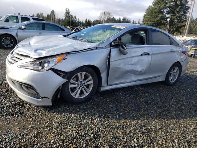 HYUNDAI SONATA GLS 2014 with VIN 5NPEB4AC1EH869992 - Photo from auction