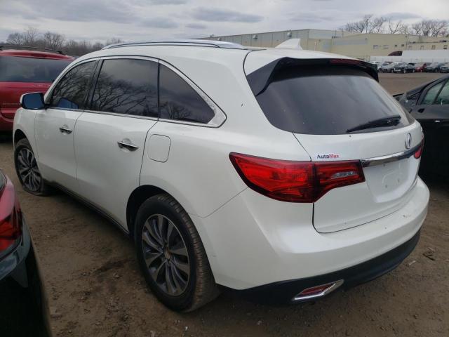 Photo 2 from auction – 2015 ACURA MDX TECHNO with VIN 5FRYD4H6XFB026301