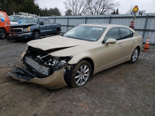 LEXUS LS 460 2007 with VIN JTHBL46F475003482 - Photo from auction