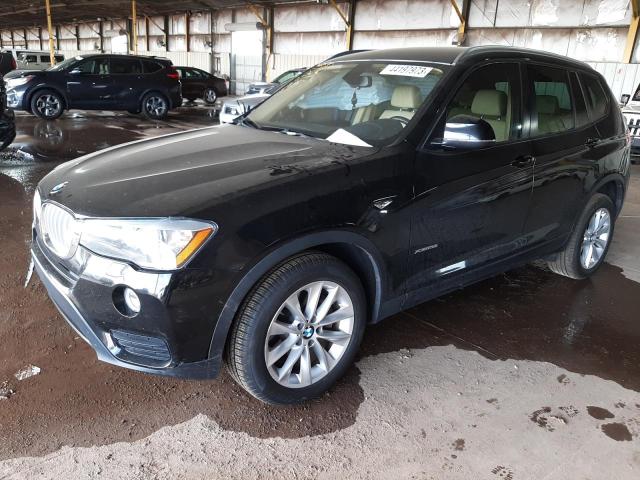 BMW X3 XDRIVE2 2015 with VIN 5UXWX9C50F0D47629 - Photo from auction