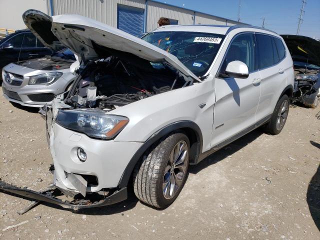BMW X3 SDRIVE2 2015 with VIN 5UXWZ7C51F0M83232 - Photo from auction