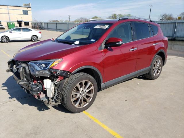 TOYOTA RAV4 LIMIT 2018 with VIN JTMYFREV1JD125528 - Photo from auction
