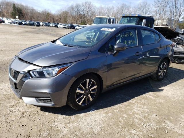 NISSAN VERSA SV 2021 with VIN 3N1CN8EV2ML834073 - Photo from auction