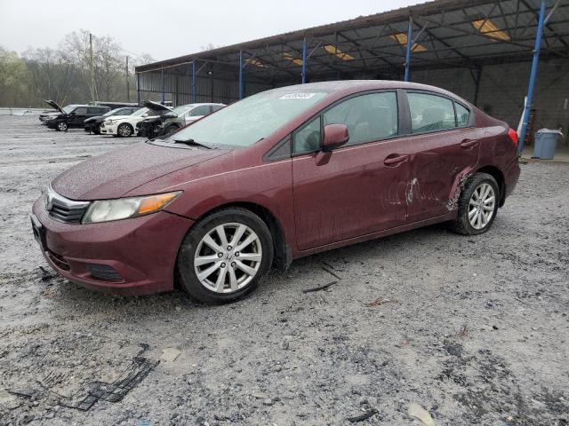 HONDA CIVIC EX 2012 with VIN 19XFB2F87CE390670 - Photo from auction
