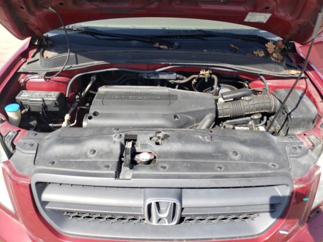 Photo 11 from auction – 2004 HONDA PILOT EXL with VIN 2HKYF18574H535116