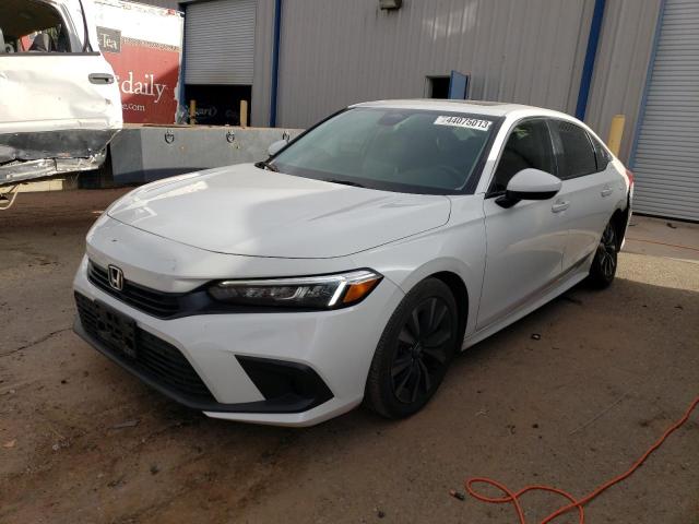HONDA CIVIC EX 2022 with VIN 2HGFE1F75NH324006 - Photo from auction