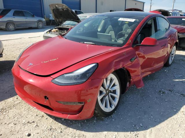 TESLA MODEL 3 2023 with VIN 5YJ3E1EA4PF446928 - Photo from auction