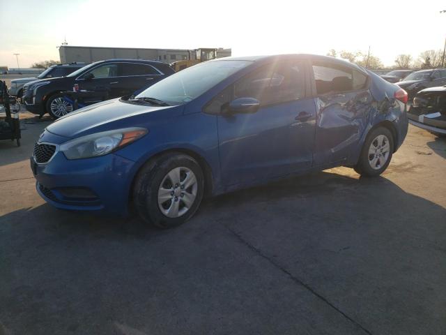 KIA FORTE LX 2015 with VIN KNAFX4A64F5282510 - Photo from auction