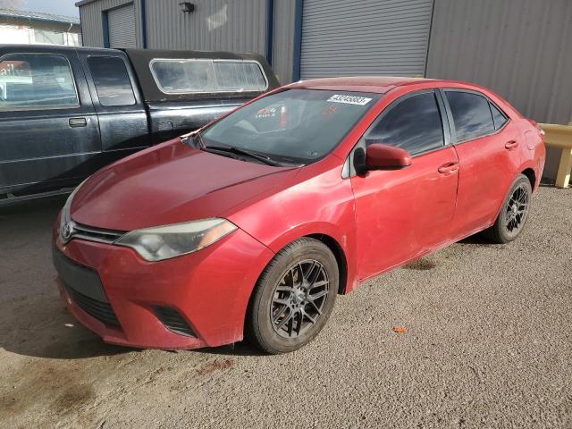 TOYOTA COROLLA L 2015 with VIN 2T1BURHE5FC362566 - Photo from auction