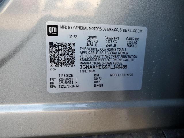 Photo 14 from auction – 2023 CHEVROLET EQUINOX LS with VIN 3GNAXHEG9PL146485