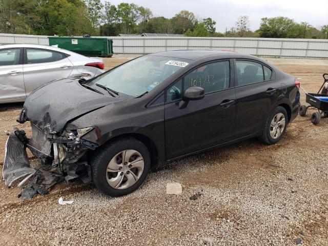 HONDA CIVIC LX 2013 with VIN 2HGFB2F56DH569327 - Photo from auction
