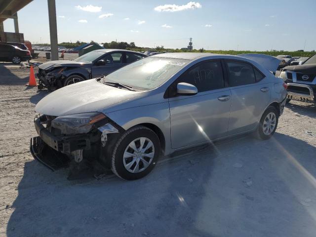 TOYOTA COROLLA L 2018 with VIN 5YFBURHE4JP855454 - Photo from auction