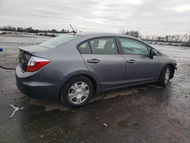 Photo 3 from auction – 2012 HONDA CIVIC HYBR with VIN JHMFB4F20CS011379