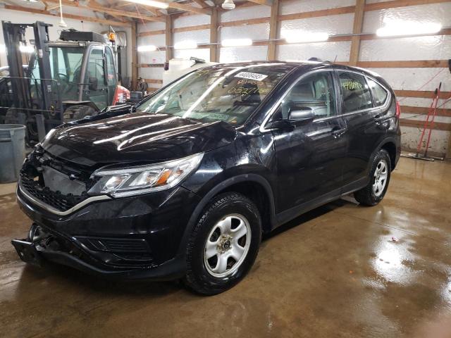 HONDA CR-V LX 2016 with VIN 5J6RM4H37GL052715 - Photo from auction