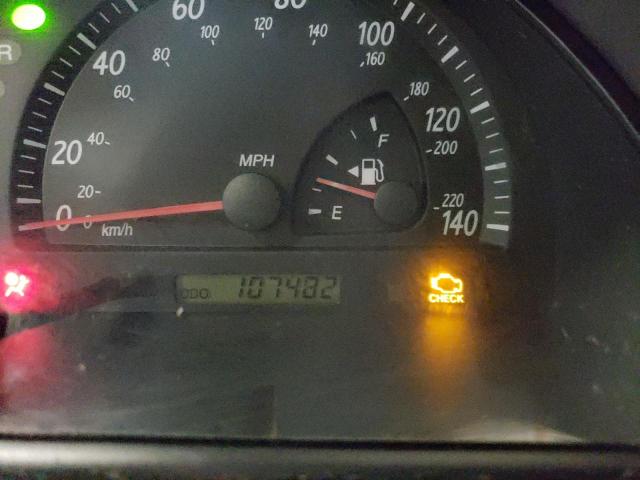 Photo 9 from auction – 2004 TOYOTA CAMRY LE with VIN 4T1BF32K44U567622