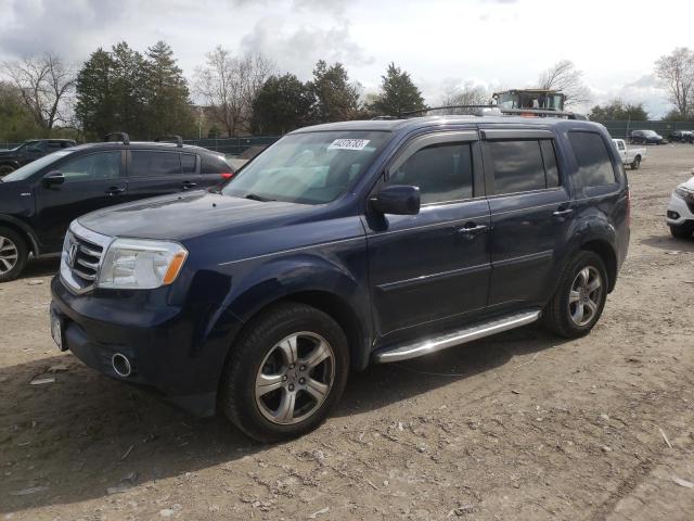 HONDA PILOT EXL 2014 with VIN 5FNYF3H54EB022398 - Photo from auction