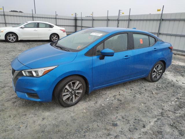 NISSAN VERSA SV 2020 with VIN 3N1CN8EVXLL877669 - Photo from auction