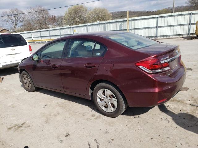 Photo 2 from auction – 2015 HONDA CIVIC LX with VIN 19XFB2F56FE058231
