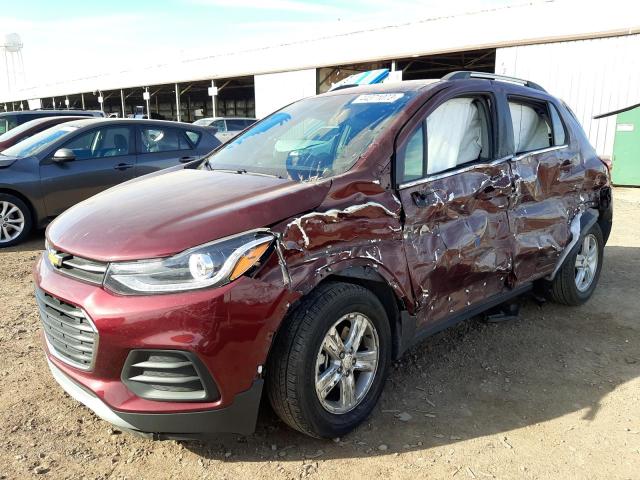 CHEVROLET TRAX 1LT 2017 with VIN 3GNCJLSB9HL215652 - Photo from auction