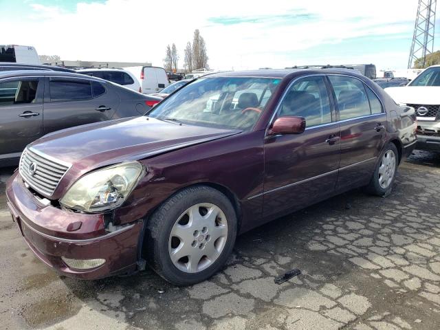 LEXUS LS 430 2002 with VIN JTHBN30F120057681 - Photo from auction