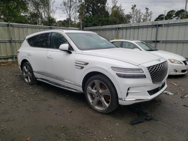 Photo 4 from auction – 2021 GENESIS GV80 BASE with VIN KMUHCESC5MU064917