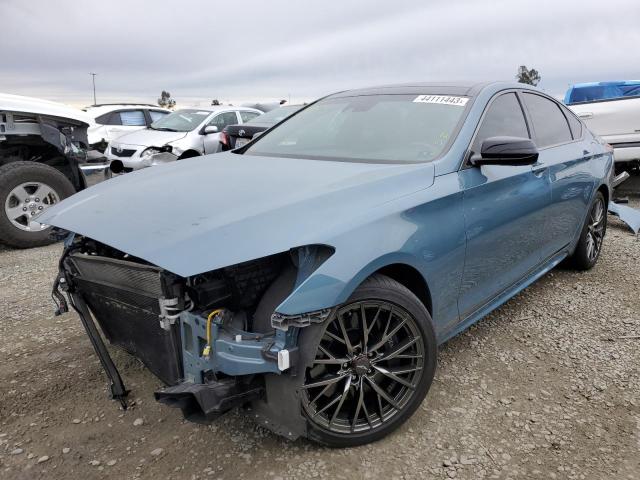 GENESIS G80 BASE 2019 with VIN KMHGN4JB2KU290546 - Photo from auction