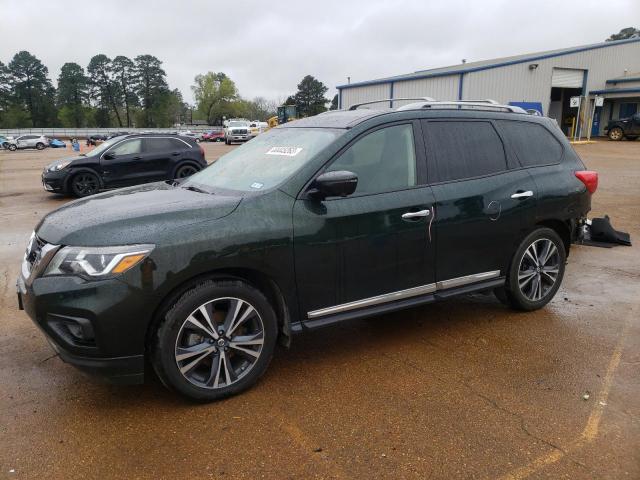 NISSAN PATHFINDER 2018 with VIN 5N1DR2MN7JC624897 - Photo from auction