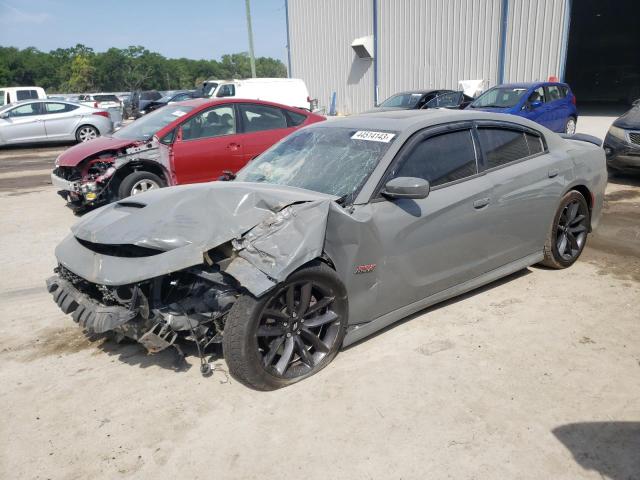 DODGE CHARGER SC 2019 with VIN 2C3CDXGJ3KH650534 - Photo from auction