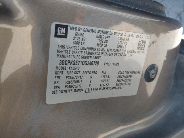 Photo 10 from auction – 2013 CHEVROLET SILVERADO with VIN 3GCPKSE71DG246728