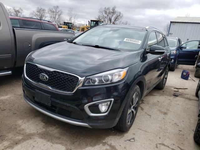 KIA SORENTO EX 2017 with VIN 5XYPH4A11HG245126 - Photo from auction