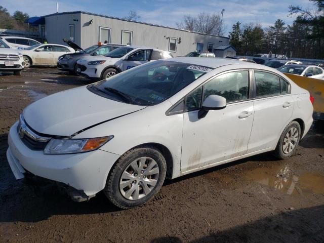 HONDA CIVIC LX 2012 with VIN 19XFB2F51CE358402 - Photo from auction