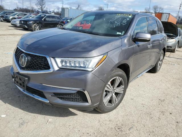 ACURA MDX 2017 with VIN 5J8YD4H33HL007971 - Photo from auction