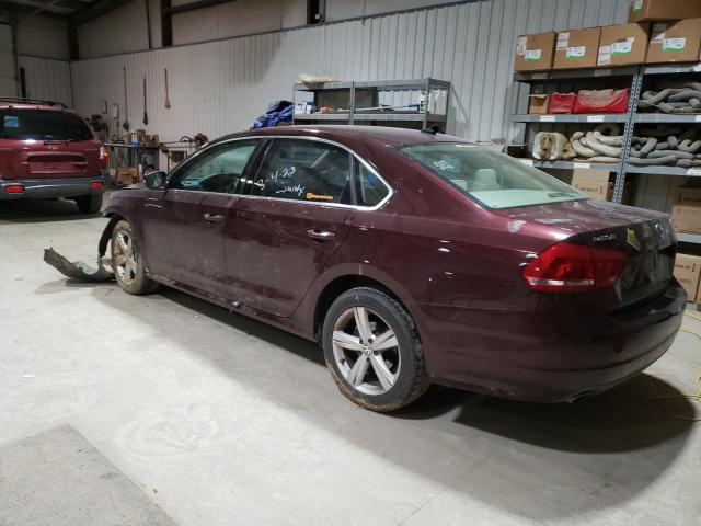 Photo 2 from auction – 2013 VOLKSWAGEN PASSAT SE with VIN 1VWBN7A39DC115693