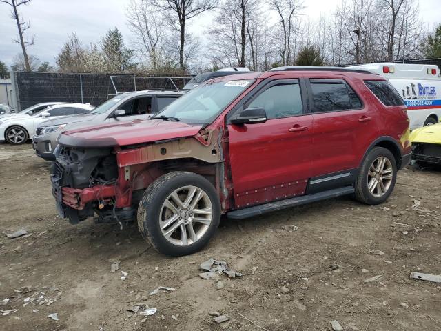 FORD EXPLORER X 2017 with VIN 1FM5K8D86HGA55629 - Photo from auction