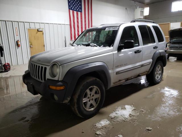 Photo 1 from auction – 2002 JEEP LIBERTY SP with VIN 1J4GL48K42W263086