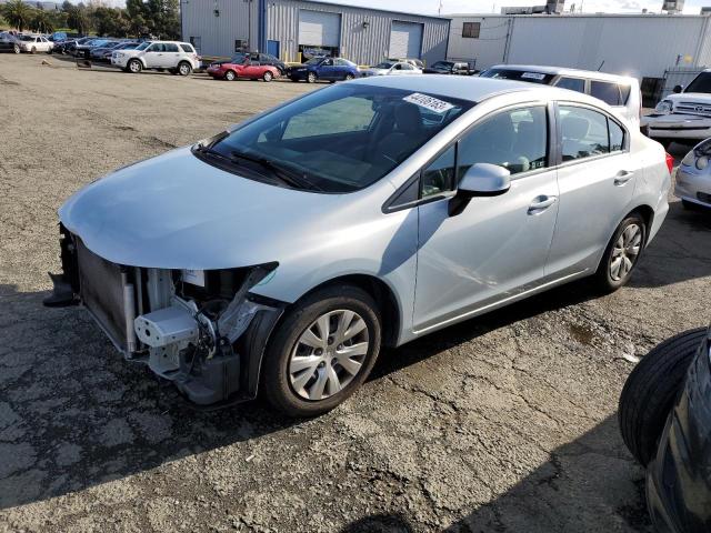 HONDA CIVIC LX 2012 with VIN 19XFB2F50CE326556 - Photo from auction